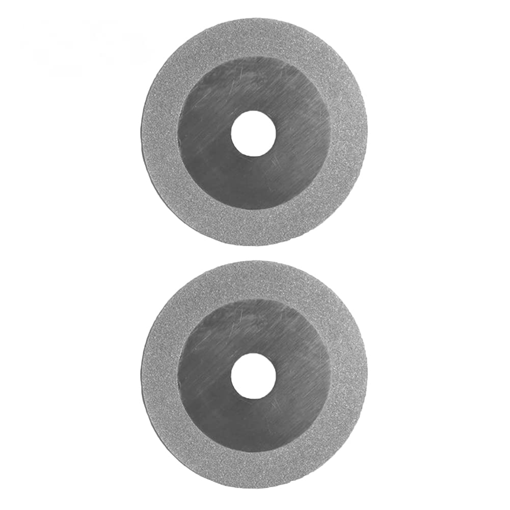 2-Pack 100mm Tungsten Electrode Sharpener Grinder with Diamond Saw Blade - Professional Lap Disc for Metal Grinding & Sharpening - Perfect for Welding, Jewelry Making & DIY Metal Projects
