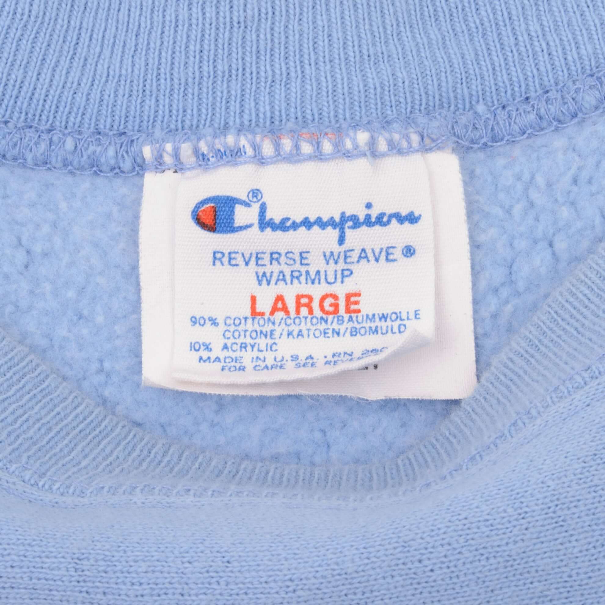 Vintage Champion Reverse Weave Tufts University Sweatshirt 1980s Large Made in USA - Retro College Style for Casual Wear & Vintage Collectors