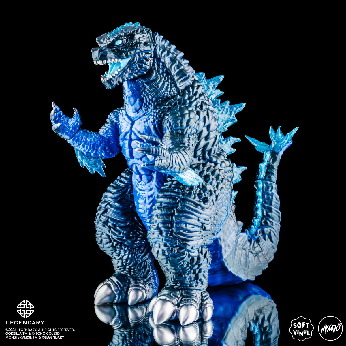 Godzilla x Kong: The New Empire Soft Vinyl Figure - Energized Variant Collectible Toy for Movie Fans & Collectors | Perfect for Display, Gifts, and Anime Conventions