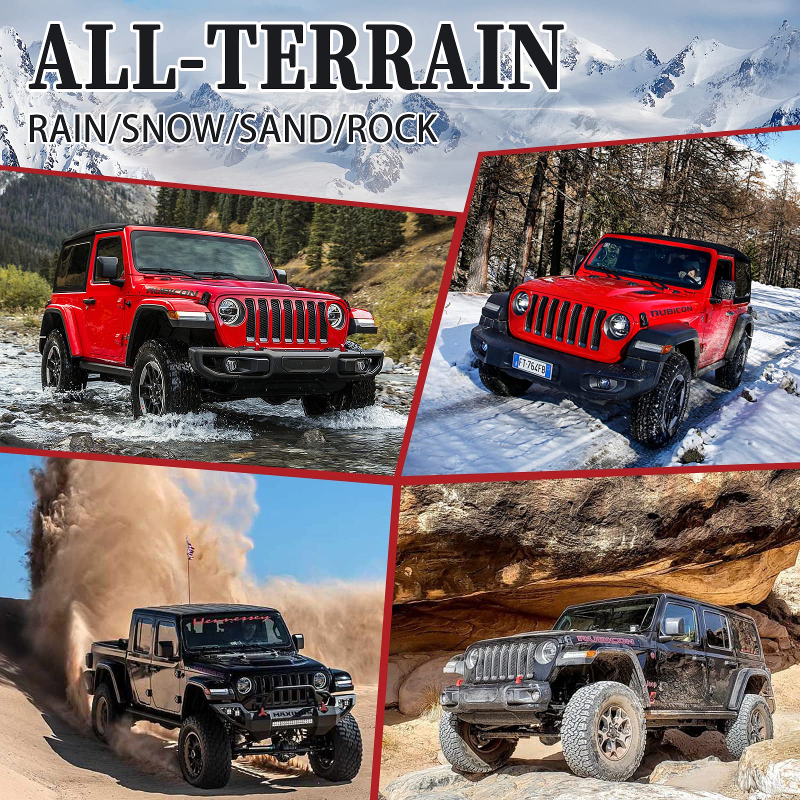 304 Stainless Steel Door Sill Guards with Carbon Fiber Pattern - Compatible with Jeep Wrangler JL/JLU (2018-2025) & Gladiator JT (2020-2025) - Durable Car Accessories for Off-Road Protection & Interior Style Enhancement