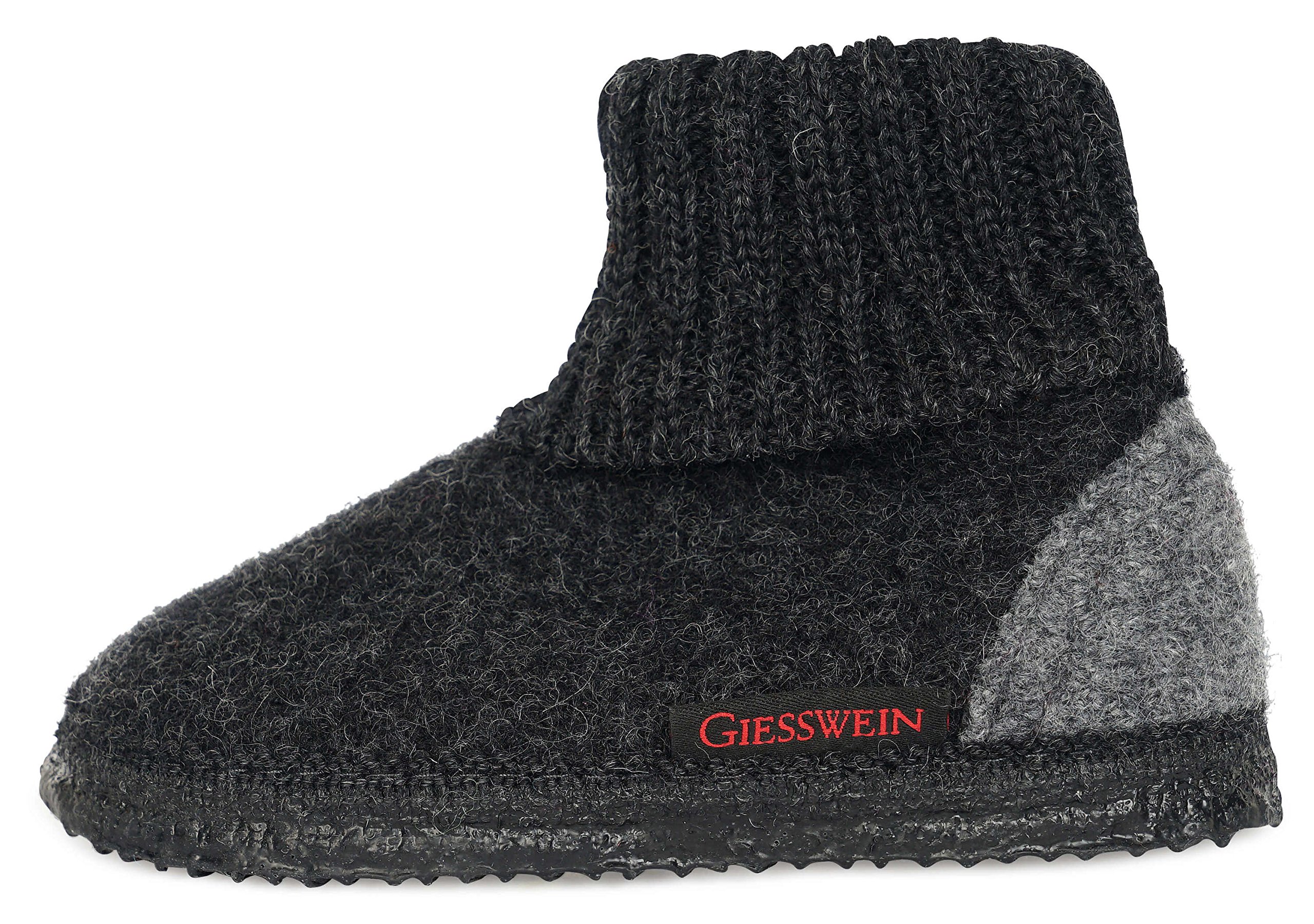 Giesswein Unisex Kids' High Slippers - Warm & Comfortable House Shoes for Boys and Girls - Perfect for Indoor, Bedroom & Winter Home Wear