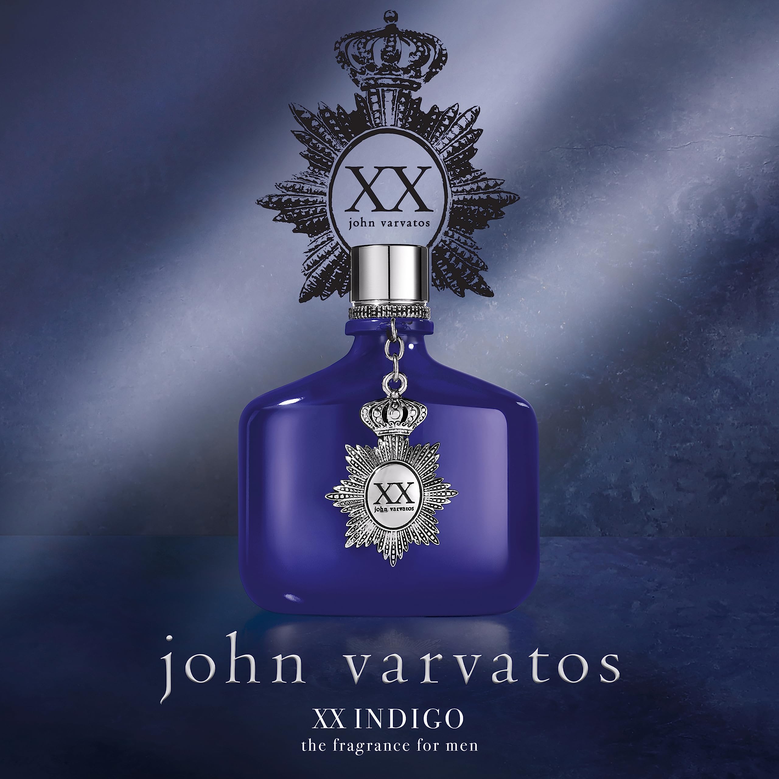 John Varvatos XX Indigo Men's Cologne | Eau de Toilette Spray for Men | Fresh & Masculine Fragrance | Perfect for Date Night, Office & Special Occasions