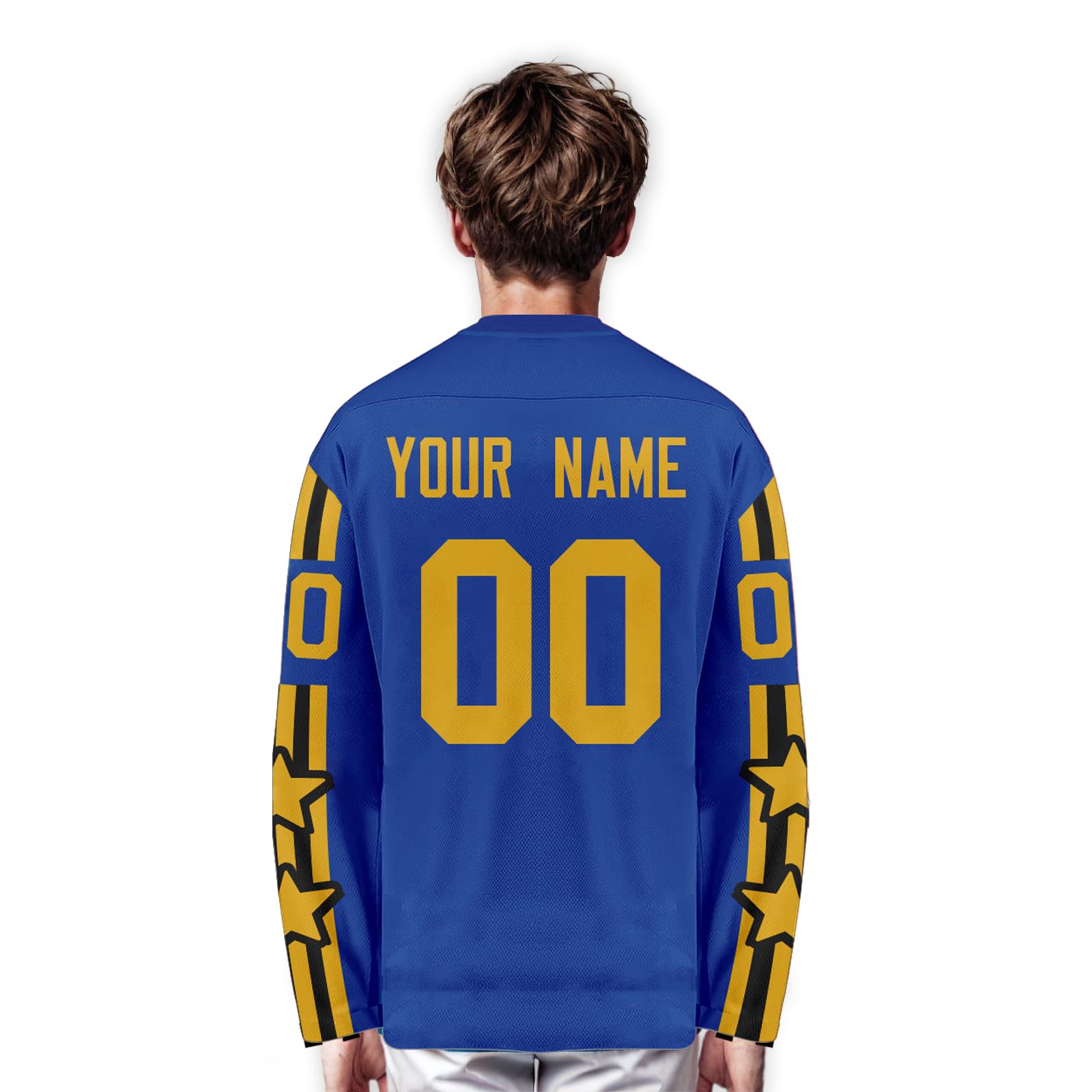 Custom Hockey Jerseys for Men, Women & Youth - Personalized Name & Number - Sizes S-5XL - Perfect for Games, Gifts & Fan Apparel