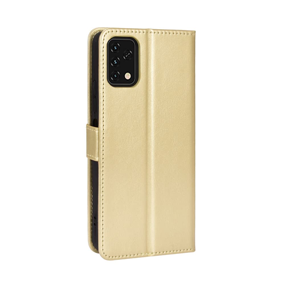 UMIDIGI Power 5S Wallet Case - Shockproof TPU Cover with Card Holder & Kickstand | Magnetic Flip Folio PU Leather Protective Case for Daily Use, Travel & Business Meetings