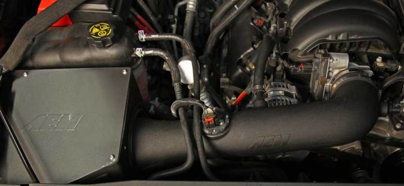 AEM Brute Force Air Intake System for 2014-2015 Chevy Silverado/Sierra/Tahoe/Suburban 5.3L/6.2L V8 - Gunmetal Gray - High Performance Cold Air Intake Kit - Off-Road & Towing Upgrade