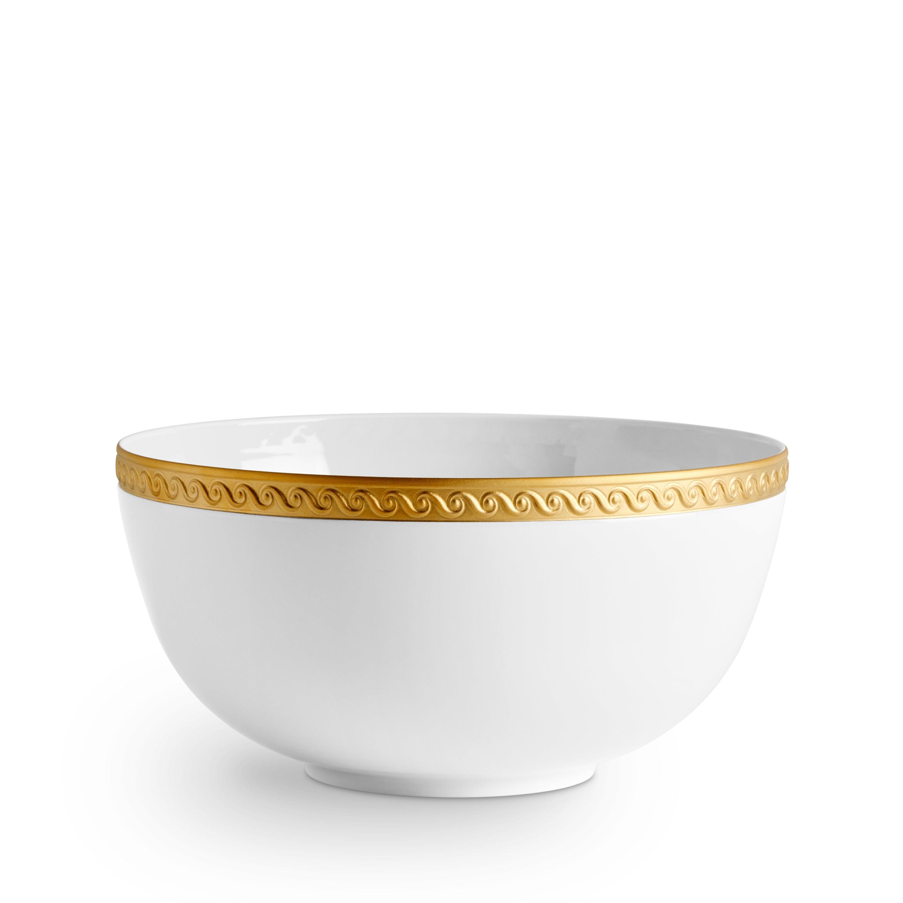 Premium Large Gold Neptune Bowl - Elegant Serving Dish for Parties, Dining & Home Decor