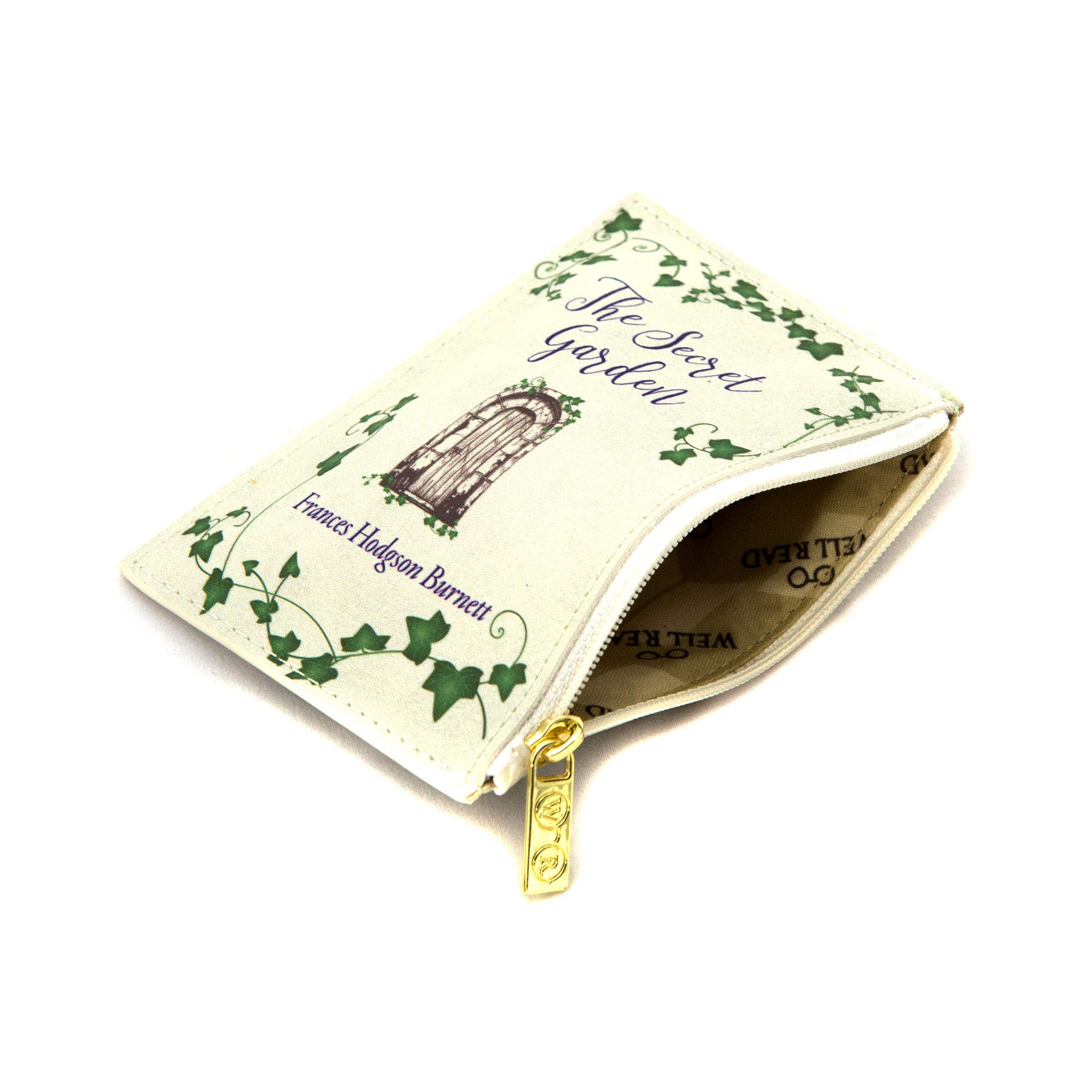 Book Themed Coin Purse for Book Lovers - Perfect Literary Gift for Book Clubs, Readers & Writers - Elegant Bookworm Wallet for Women by Well Read - Great for Reading Events, Book Fairs & Daily Use
