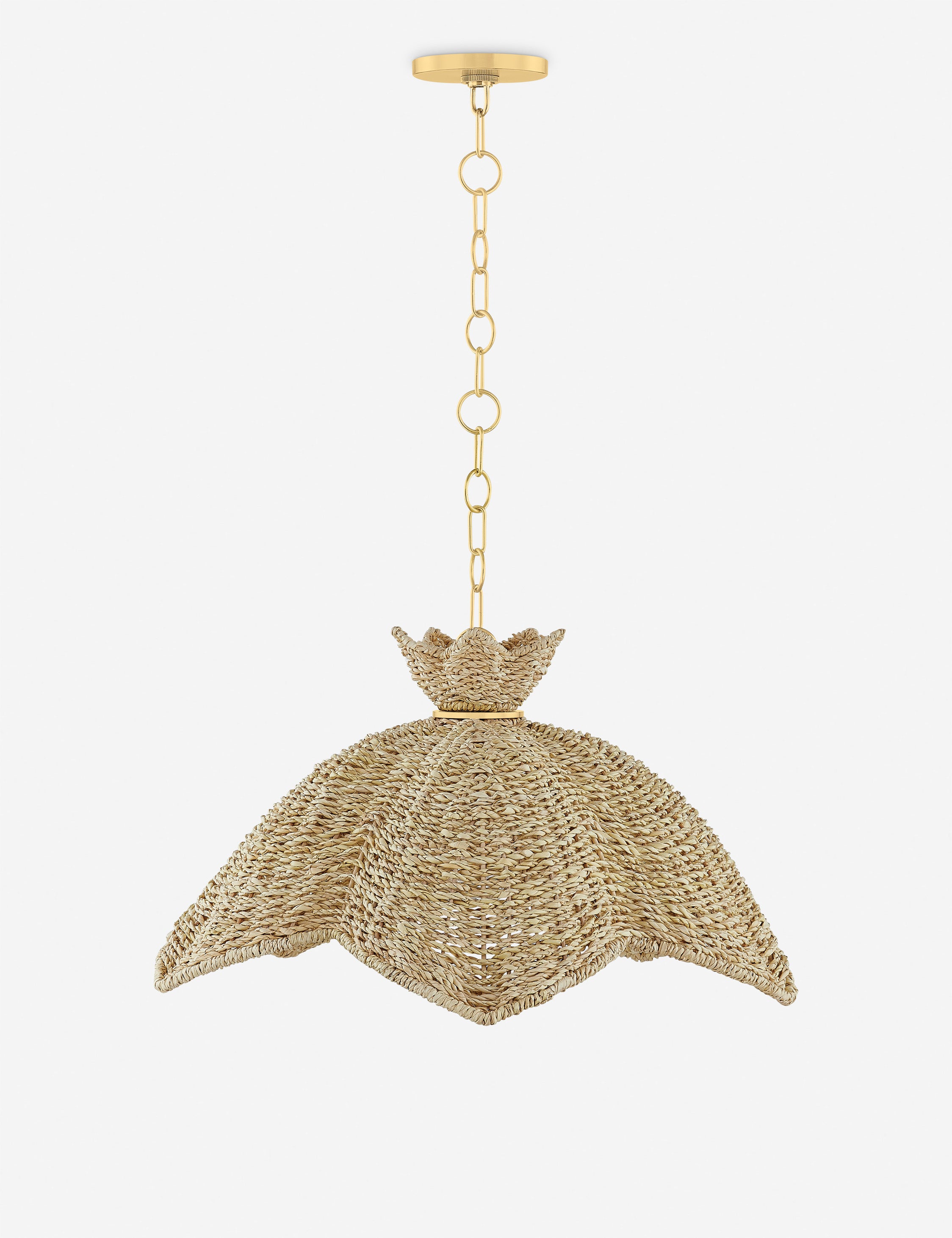 Calienne Modern Pendant Light - Elegant Hanging Chandelier for Dining Room, Kitchen Island & Bedroom Decor