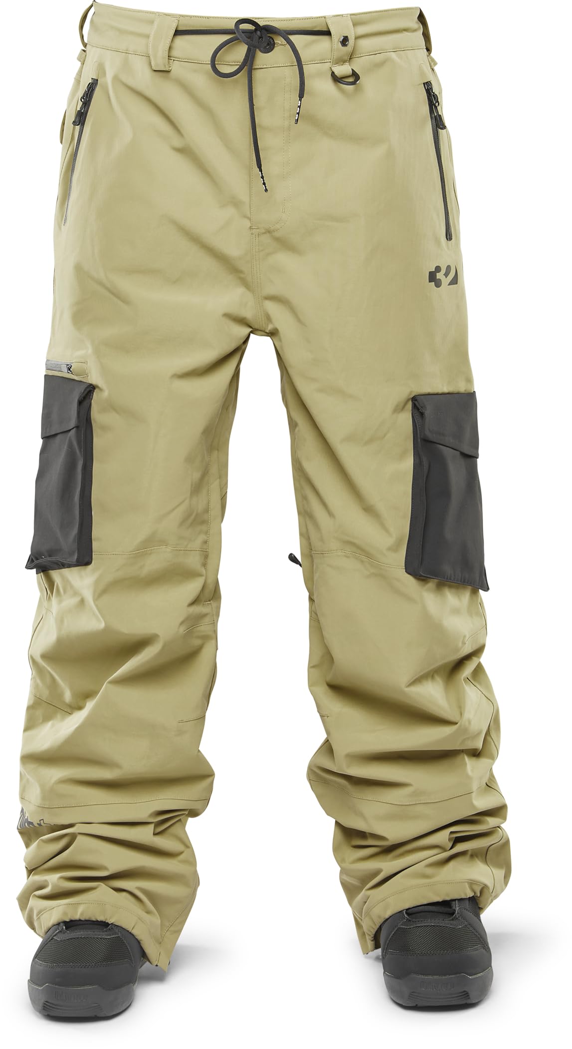 ThirtyTwo Men's Blahzay Winter Snow Sport Cargo Pants - Waterproof Insulated Ski Snowboard Pants for Men - Perfect for Skiing, Snowboarding & Cold Weather Outdoor Activities