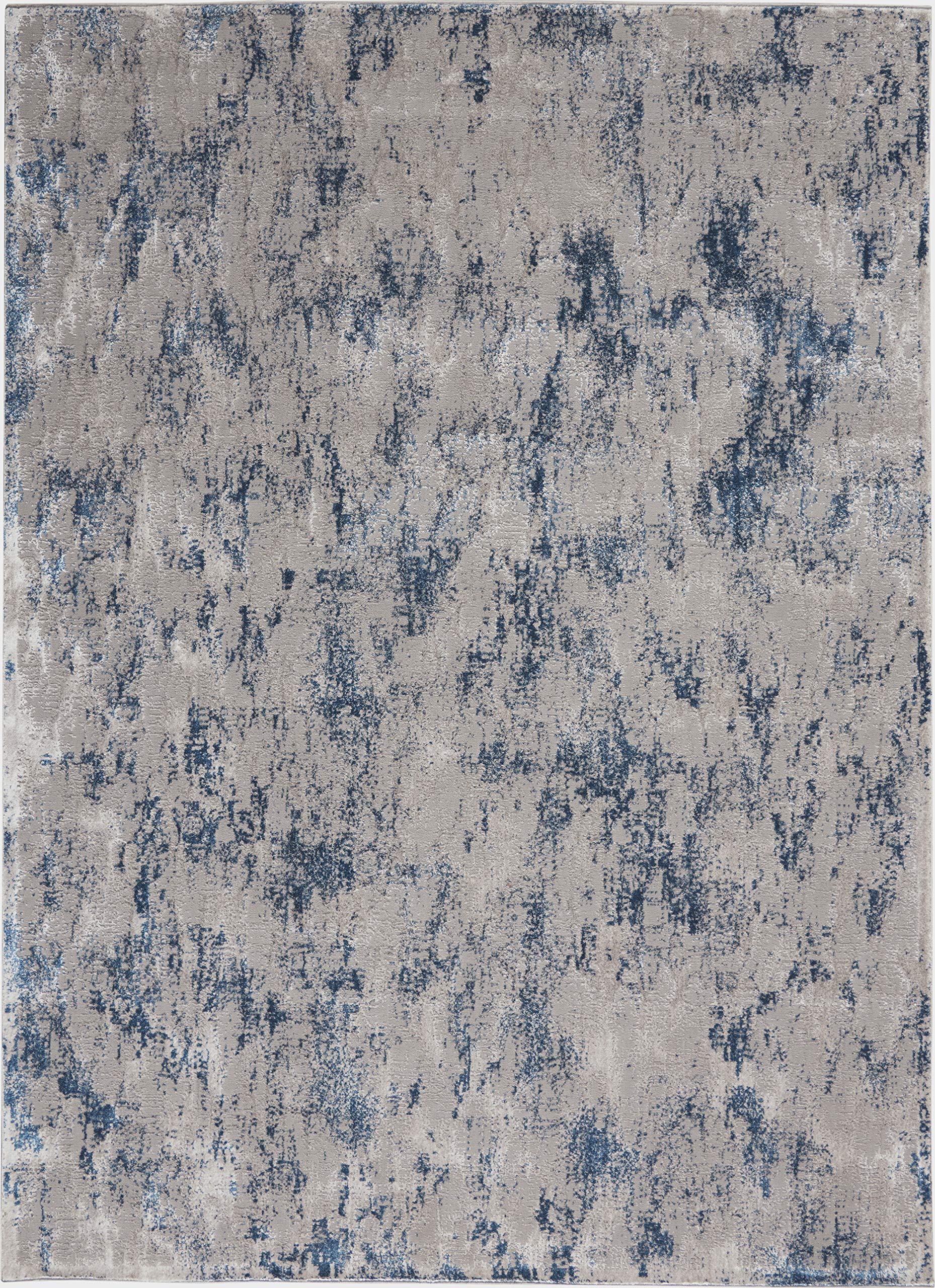 Kathy Ireland Ki40 Royal Terrace Floral Grey/Blue 5'3