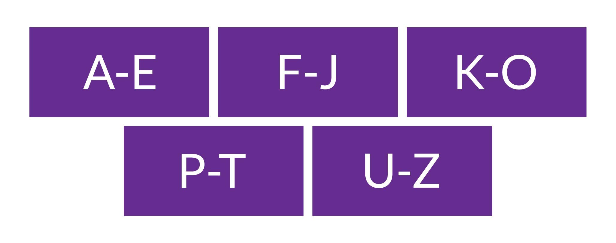DCM Solutions Purple File Cabinet Label Magnets - 5 Drawer Organizer for Office, Home & School Filing Systems | Durable Magnetic Labels for Easy Document Organization