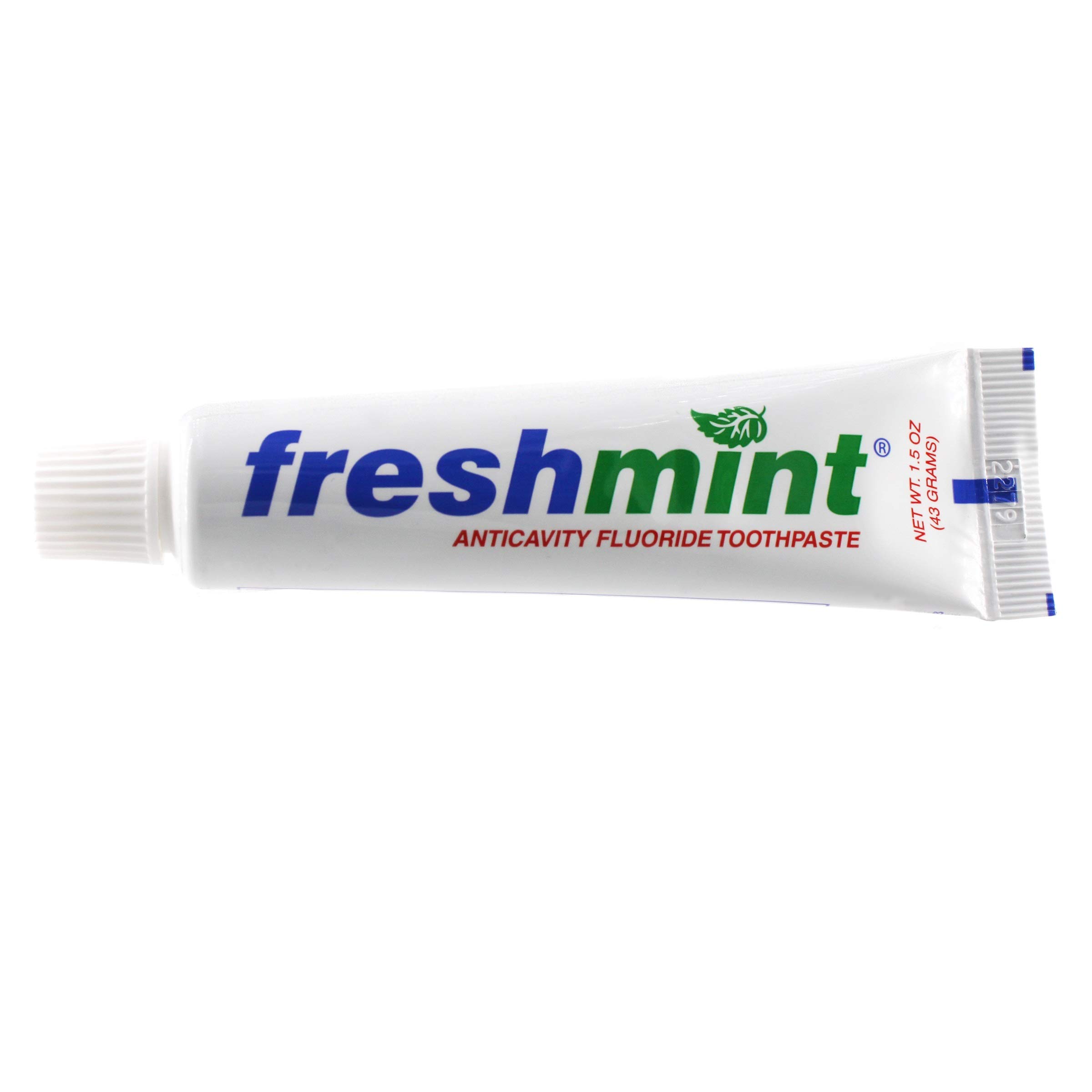 144 Tubes Freshmint® 1.5 oz Fluoride Toothpaste for Cavity Prevention - Bulk Pack No Individual Boxes (Great for Families, Travel & Dental Offices)
