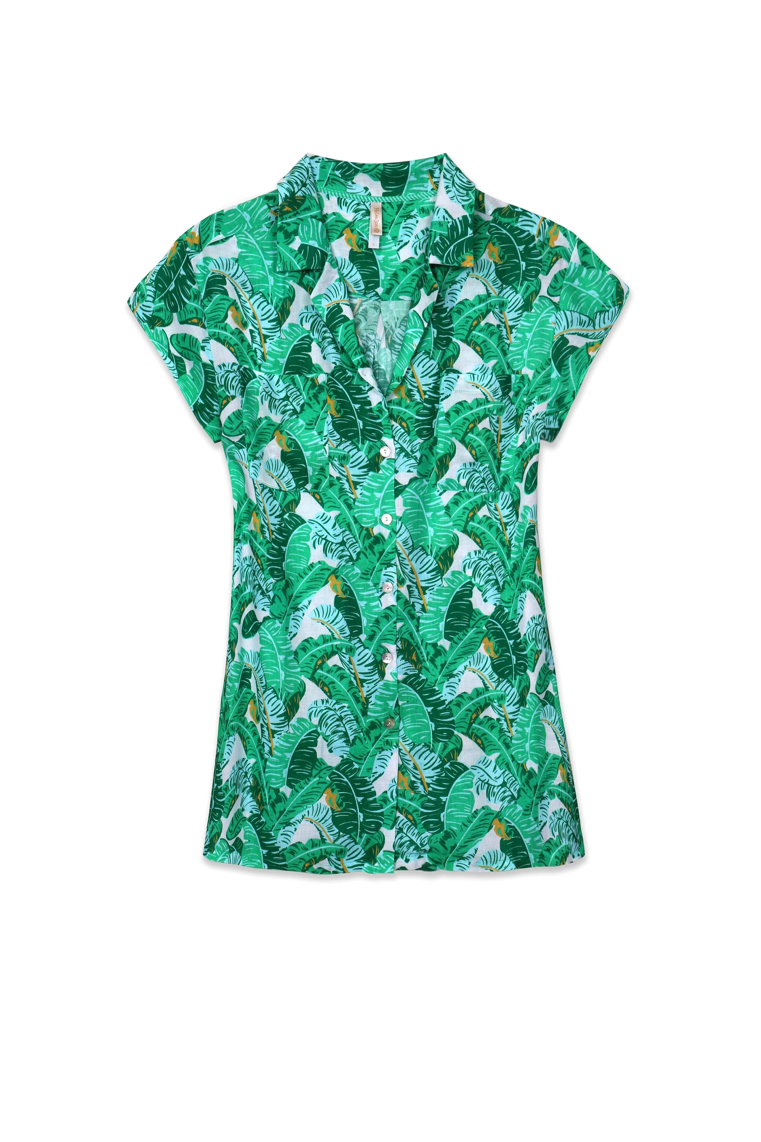 Alex Shirt | Stylish Banana Leaf Print Casual Shirt for Men | Perfect for Summer Outings, Beach Vacations & Tropical Parties