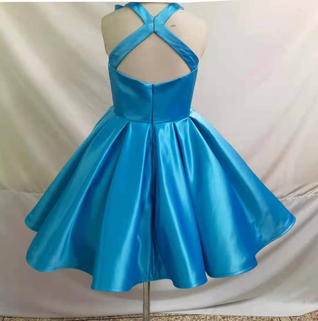 Girls Formal Party Dresses - Elegant Halter Pageant Gowns for Interviews, Pageants & Special Occasions | Perfect for Weddings, Proms & Birthday Parties | PA014