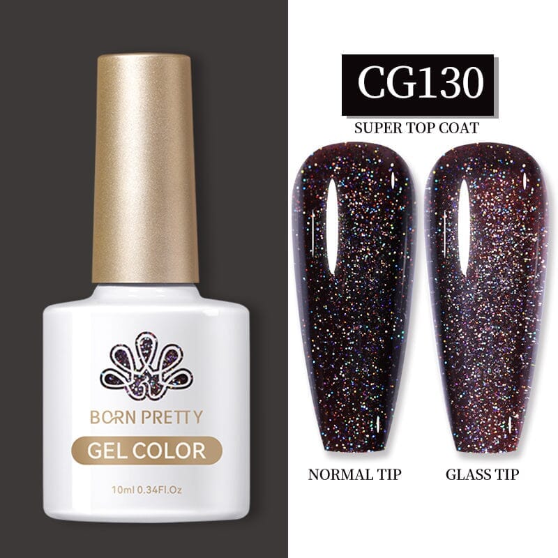 Silky White Series Gel Nail Polish 10ml (CG101 CG130) - Long-Lasting Shine for Manicures & Pedicures at Home or Salon