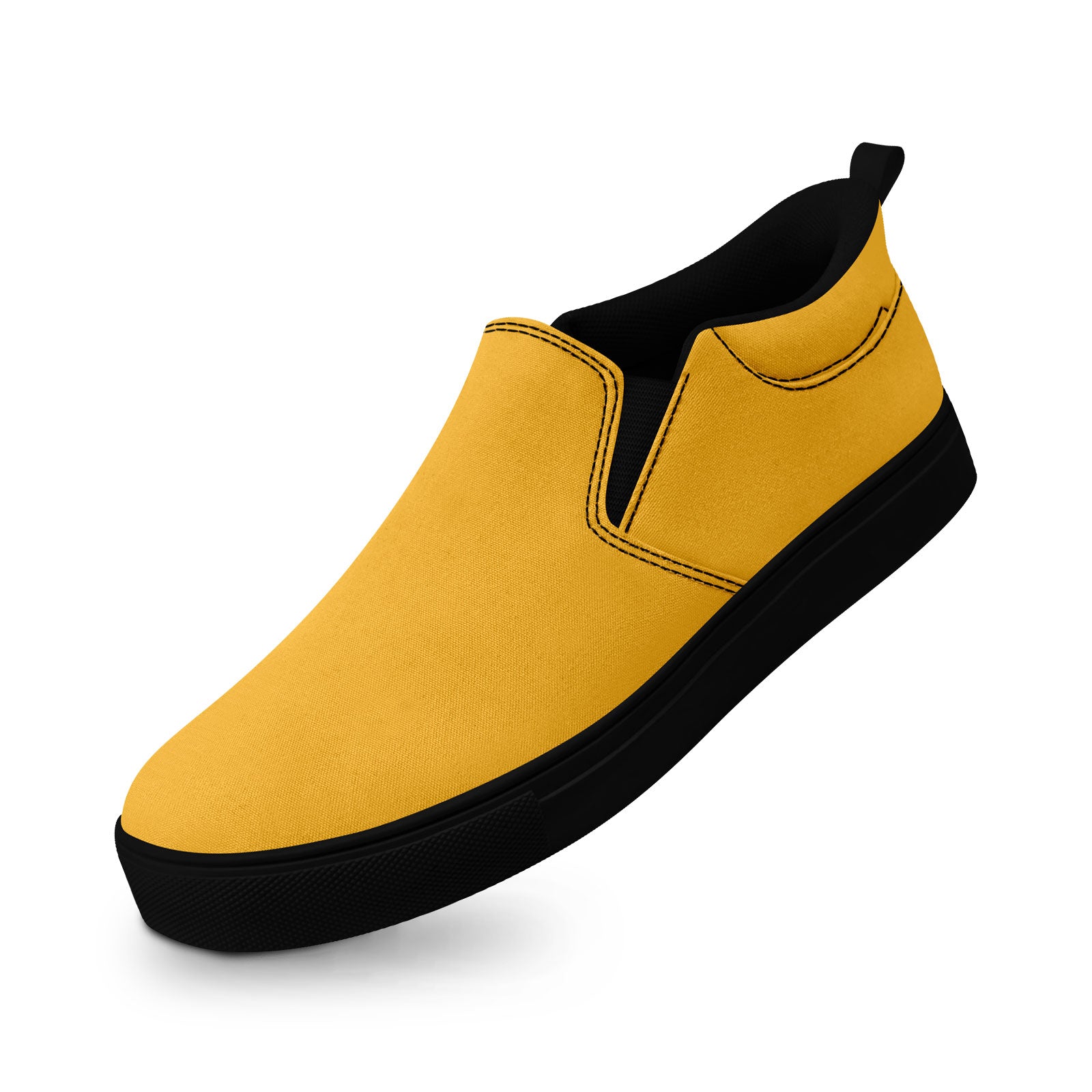 Custom Personalized Canvas Slip-On Sneakers for Men & Women - Lightweight Comfortable Casual Shoes FN071 E028030 - Perfect for Walking, Travel & Everyday Wear