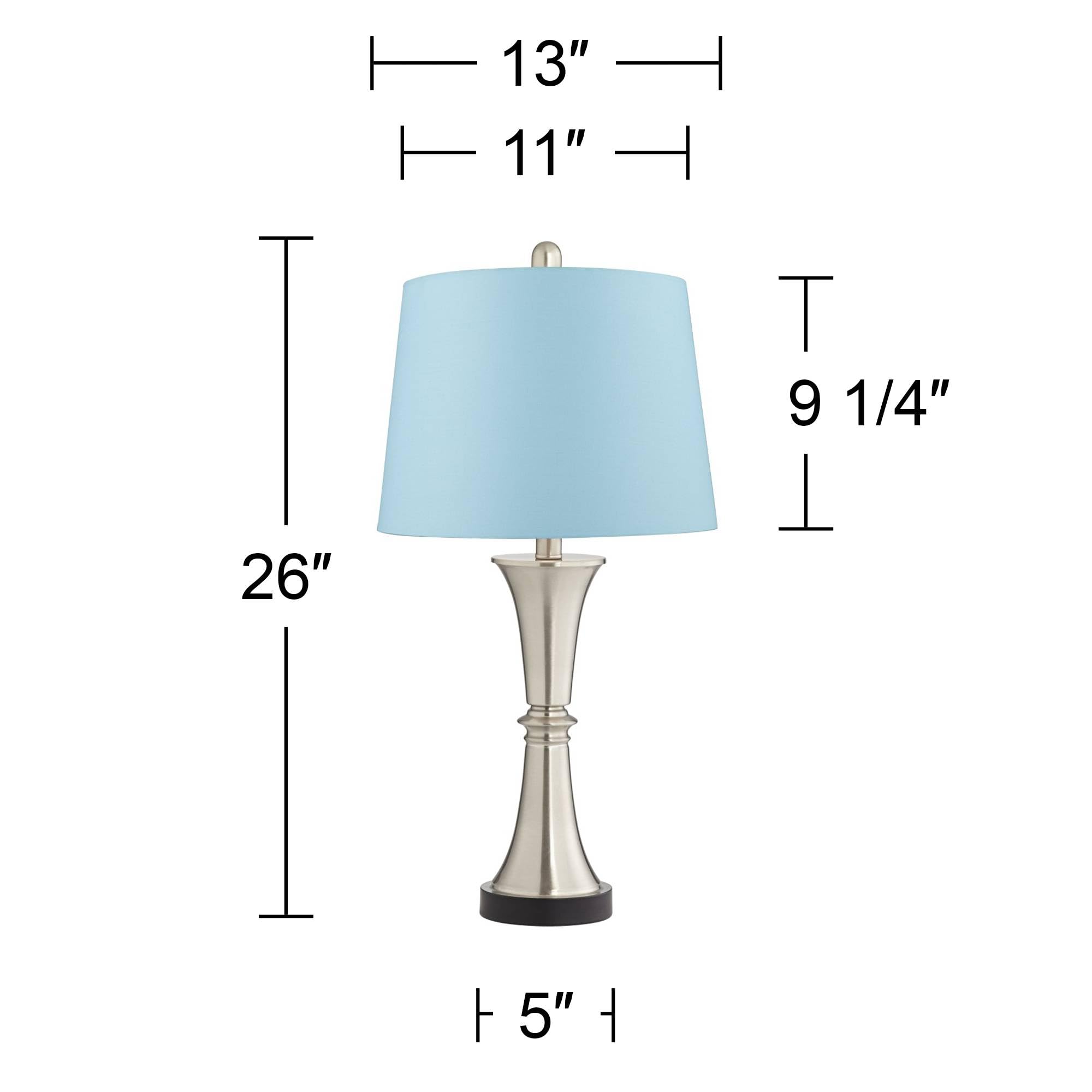 360 Lighting Seymore Modern Table Lamps Set of 2 - 26