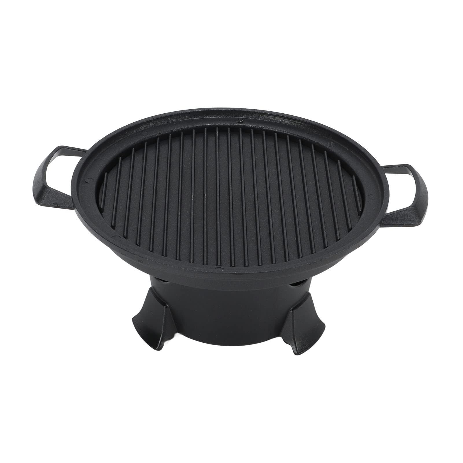 Portable Hibachi Grill Tabletop - Heat Resistant Die Cast Aluminum Outdoor Grill - Lightweight Compact Design for Camping, Picnics, Backyard BBQs & Tailgating Parties
