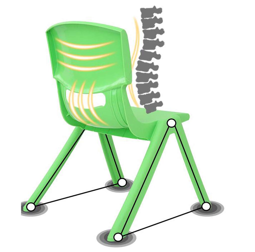 Stackable Kids Plastic Chairs for Indoor & Outdoor Use - Lightweight Children's Chairs for Picnic, Party, Garden, Nursery & Club (Blue) - Perfect for Playrooms, Backyards & Birthday Events