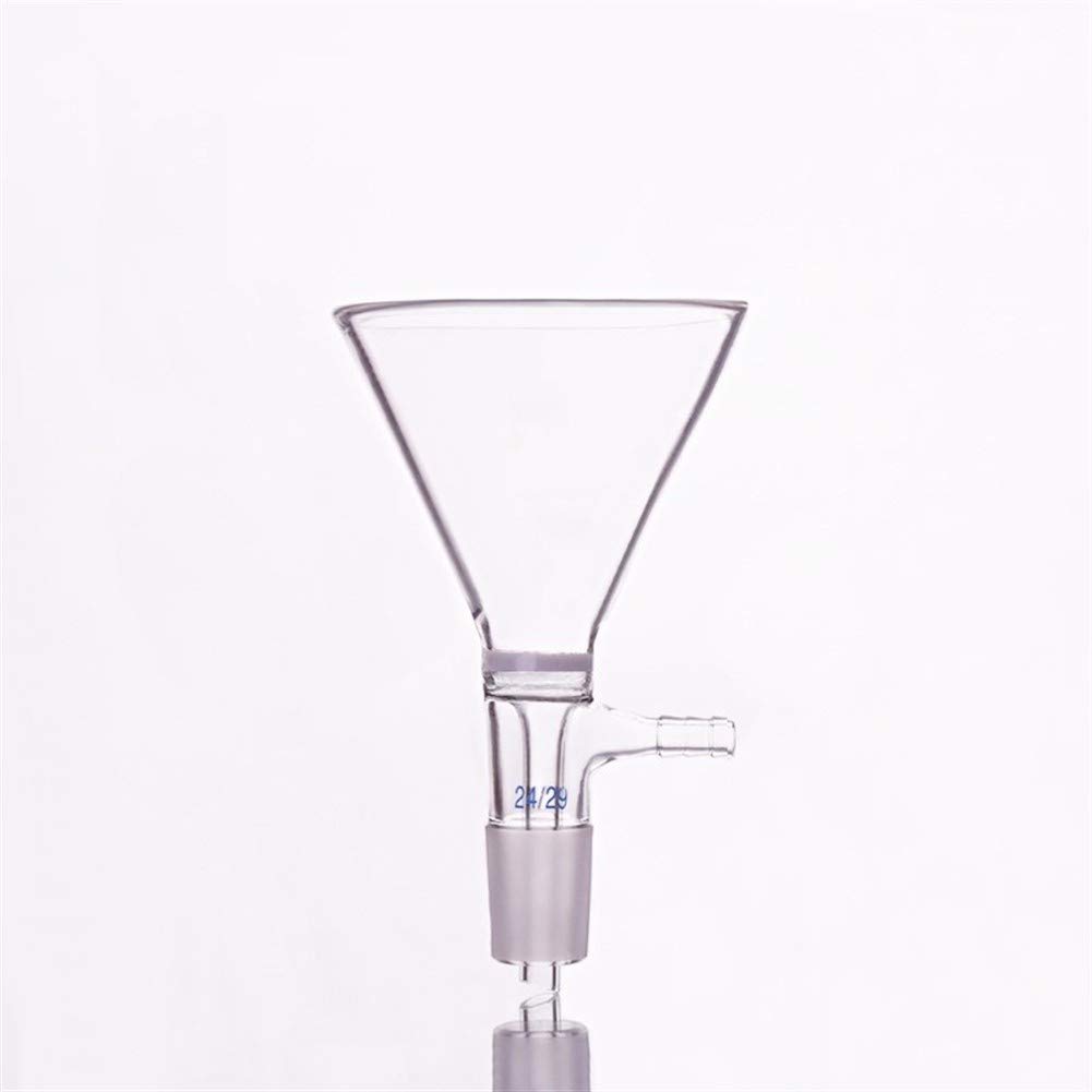 Durable Taper Sand Funnel 60mm Opening with 24/29 Joint - Glass Cone Funnel for Laboratory, Science Experiments & Sand Core Filtration (G3/P30 Sand Board) - Perfect for Chemistry Labs, Home Science Projects & Industrial Applications