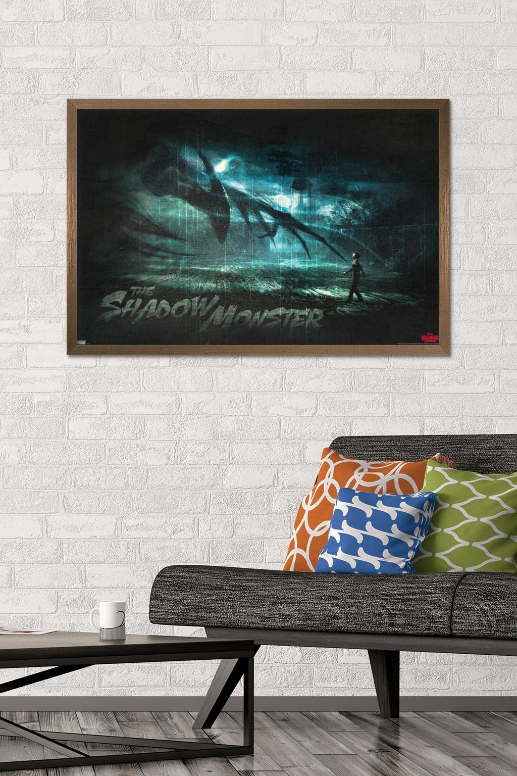 Trends International Netflix Stranger Things 3 - The Shadow Monster Wall Poster, 22.375