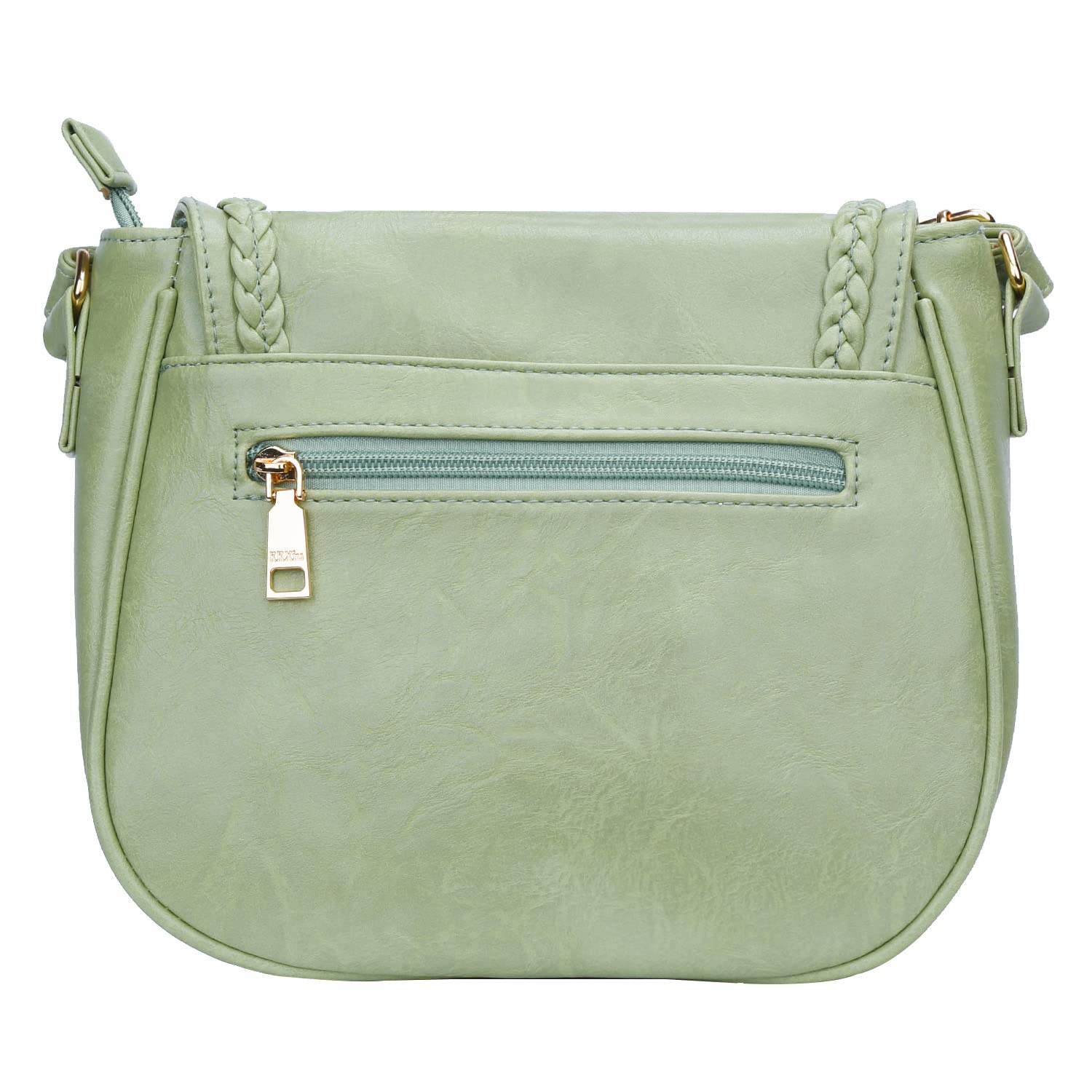 KKXIU Women's Casual Flap Saddle Crossbody Bag with Tassel - Stylish Shoulder Purse for Everyday Use, Travel & Shopping