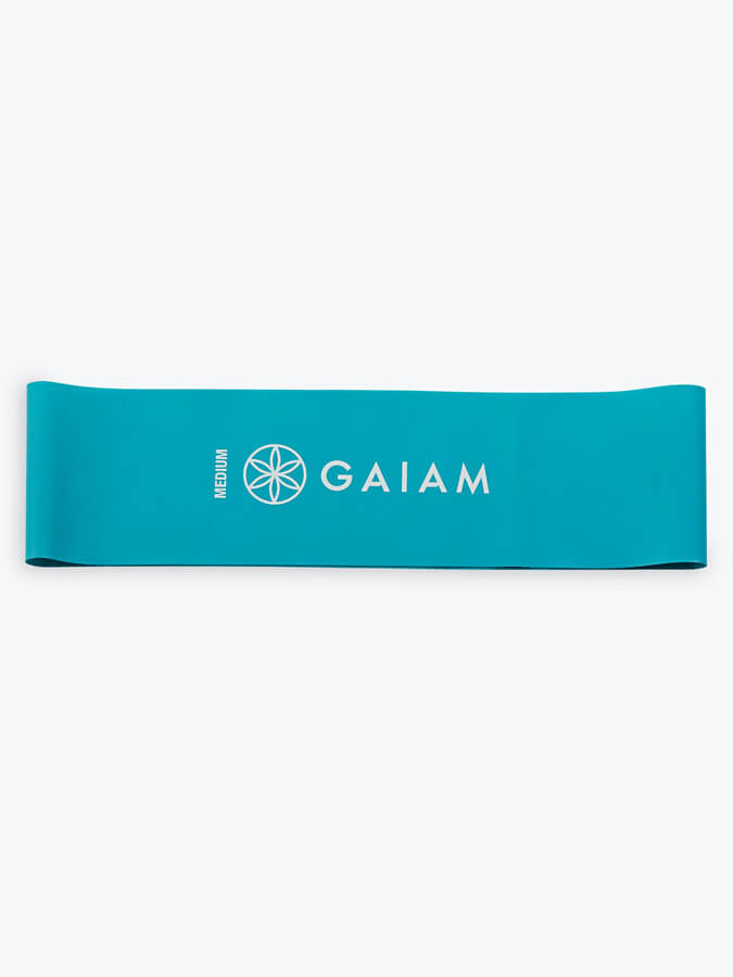 Gaiam Resistance Loop Bands Set - 3 Pack for Strength Training, Yoga, Pilates & Home Workouts
