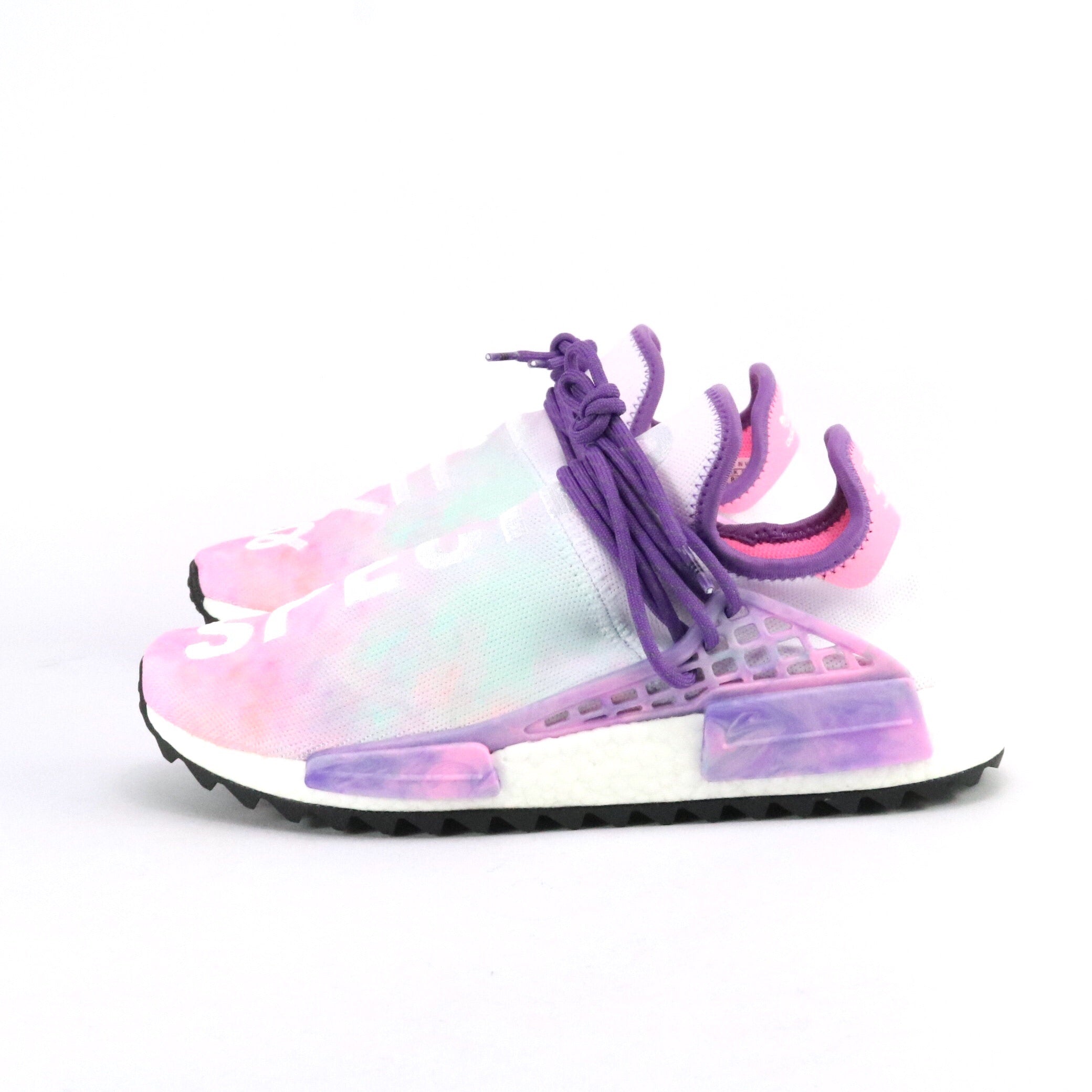 Adidas Human Race NMD Pharrell Williams Holi Festival Running Shoes - Pink Glow | Comfortable Sneakers for Jogging, Gym Workouts & Streetwear Fashion