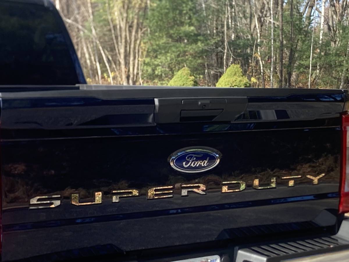 10-Piece Stainless Steel Graphic Emblem Kit for 2023-2024 Ford Super Duty Trucks - Durable Exterior Decals for F-250/F-350/F-450 - Perfect for Customizing & Protecting Your Truck's Appearance