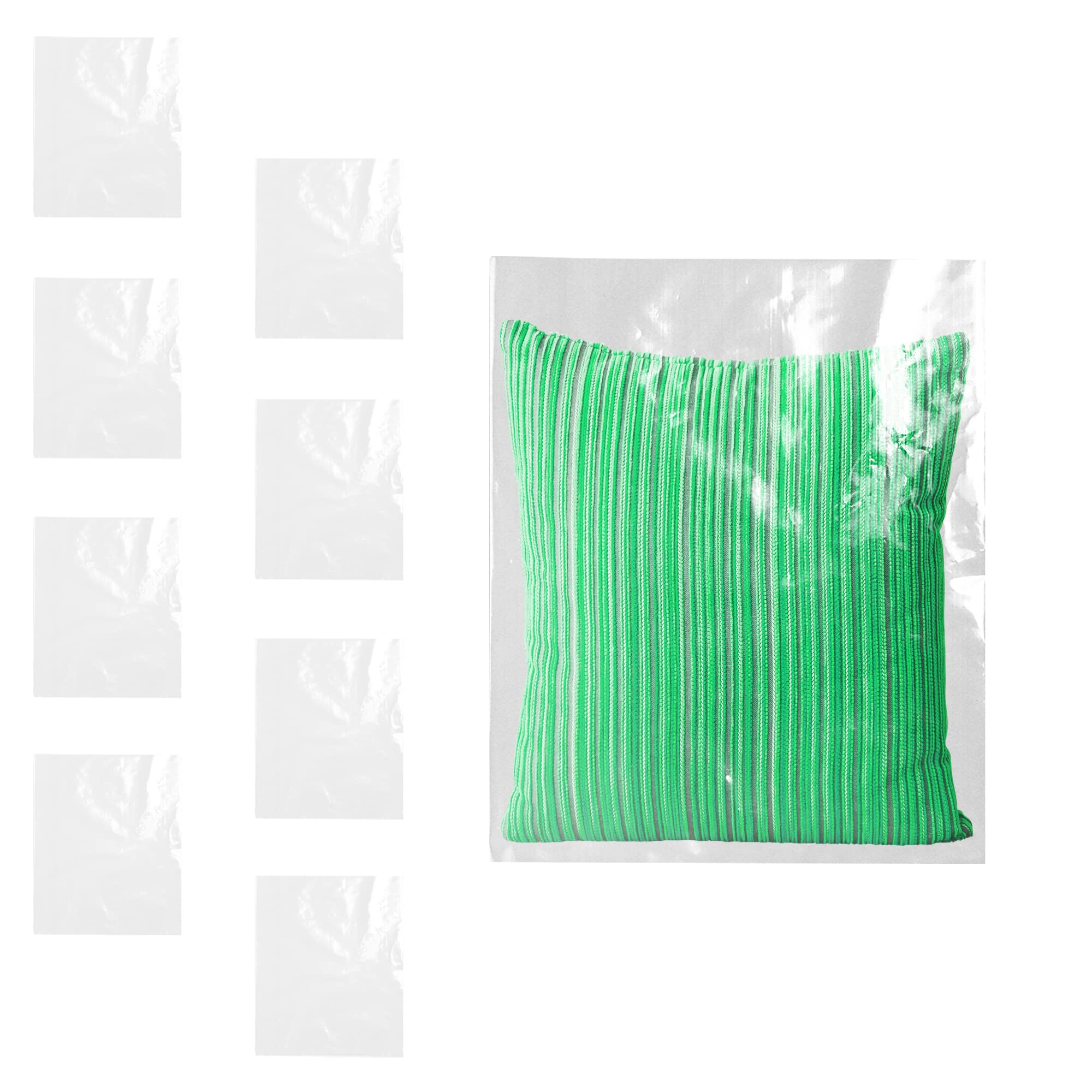 40x50 Clear Poly Bags for Clothing - Pack of 100 Non-Sticky PE Plastic Shipping Bags | 2 Mil Thick Durable Packaging Bags for Small Business & Online Stores | Perfect for Garment Storage, Ecommerce Shipping & Retail Packaging