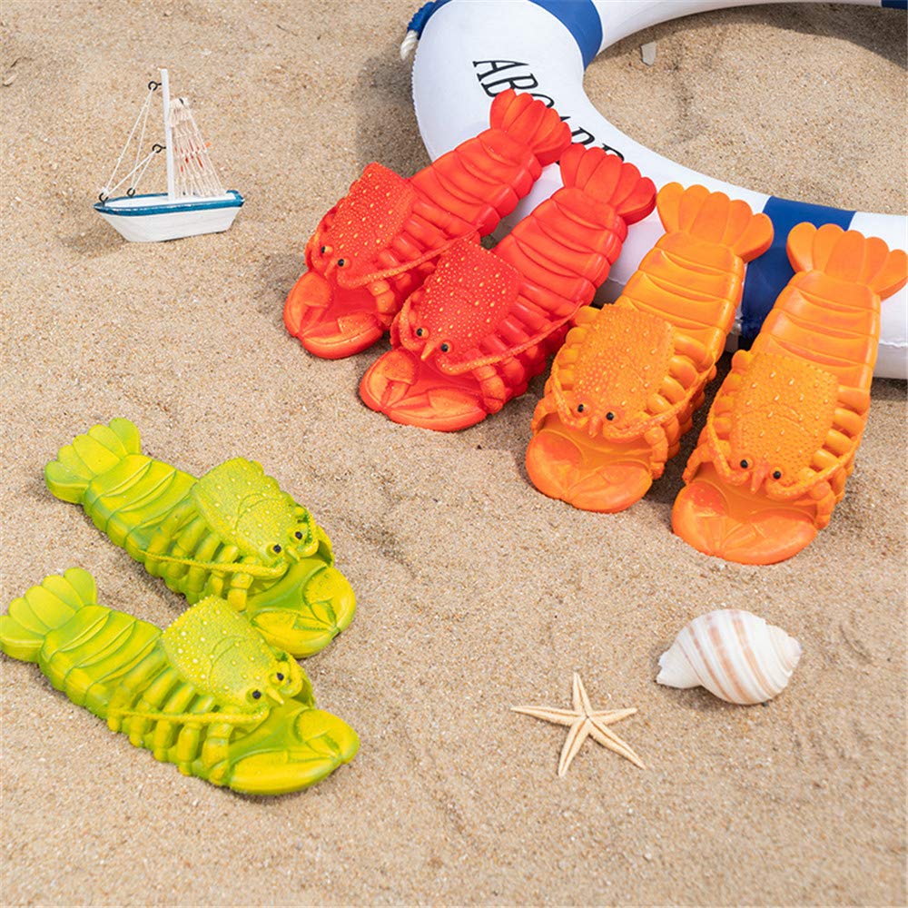 TOTENJS Lobster & Fish Slippers - Comfortable Bass Sandals for Men & Women | Perfect for Beach, Pool, and Home Relaxation