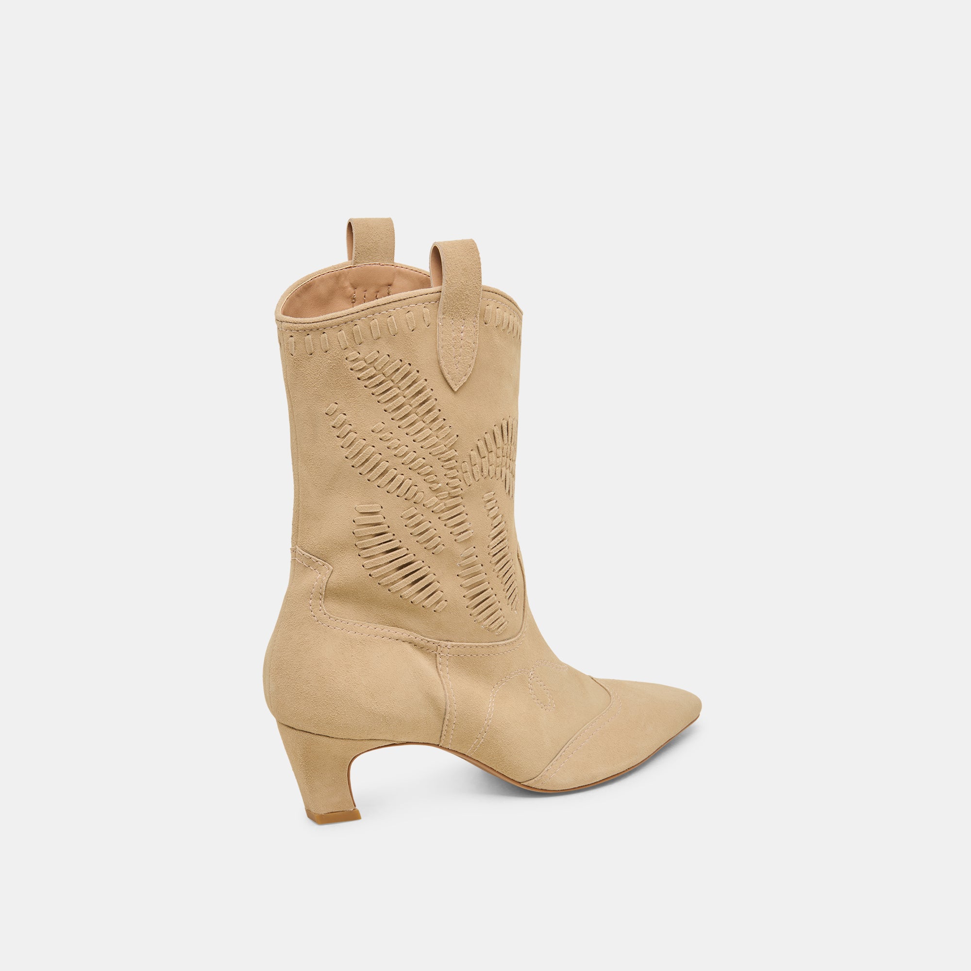 TAVLA BOOTS for Women - Genuine Camel Suede Ankle Boots - Comfortable & Stylish Fall/Winter Shoes - Perfect for Casual Outfits, Office Wear & Date Nights
