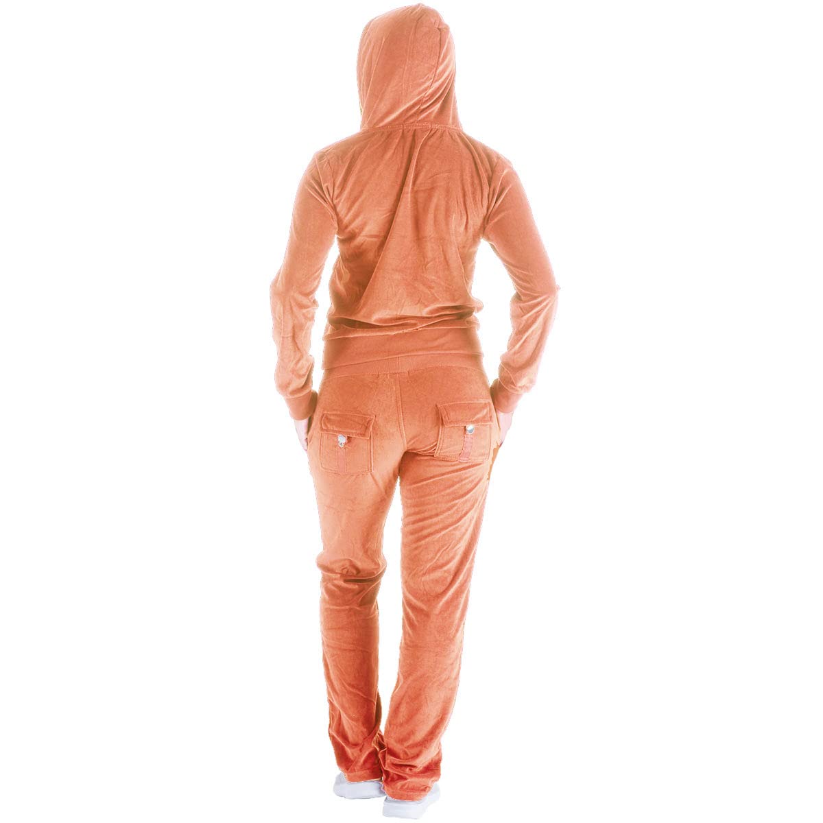 Yasumond Women's Velour Tracksuit Set - Soft 2-Piece Jogging Outfit with Comfortable Joggers & Top for Yoga, Gym, Lounge Wear & Casual Street Style