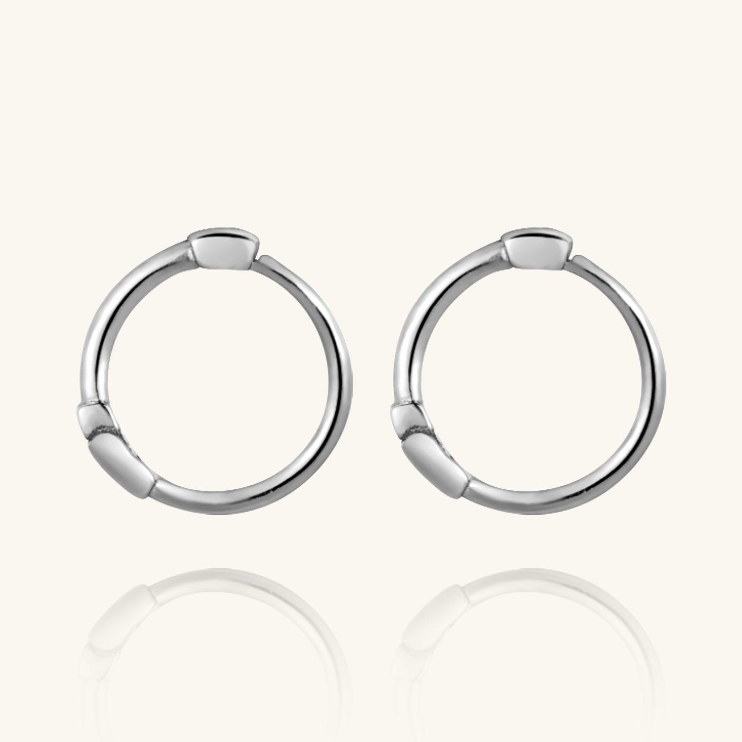Trendy Easy Huggie Hoop Earrings for Women - 14K Gold Plated Small Hoops - Perfect for Everyday Wear, Work & Date Night