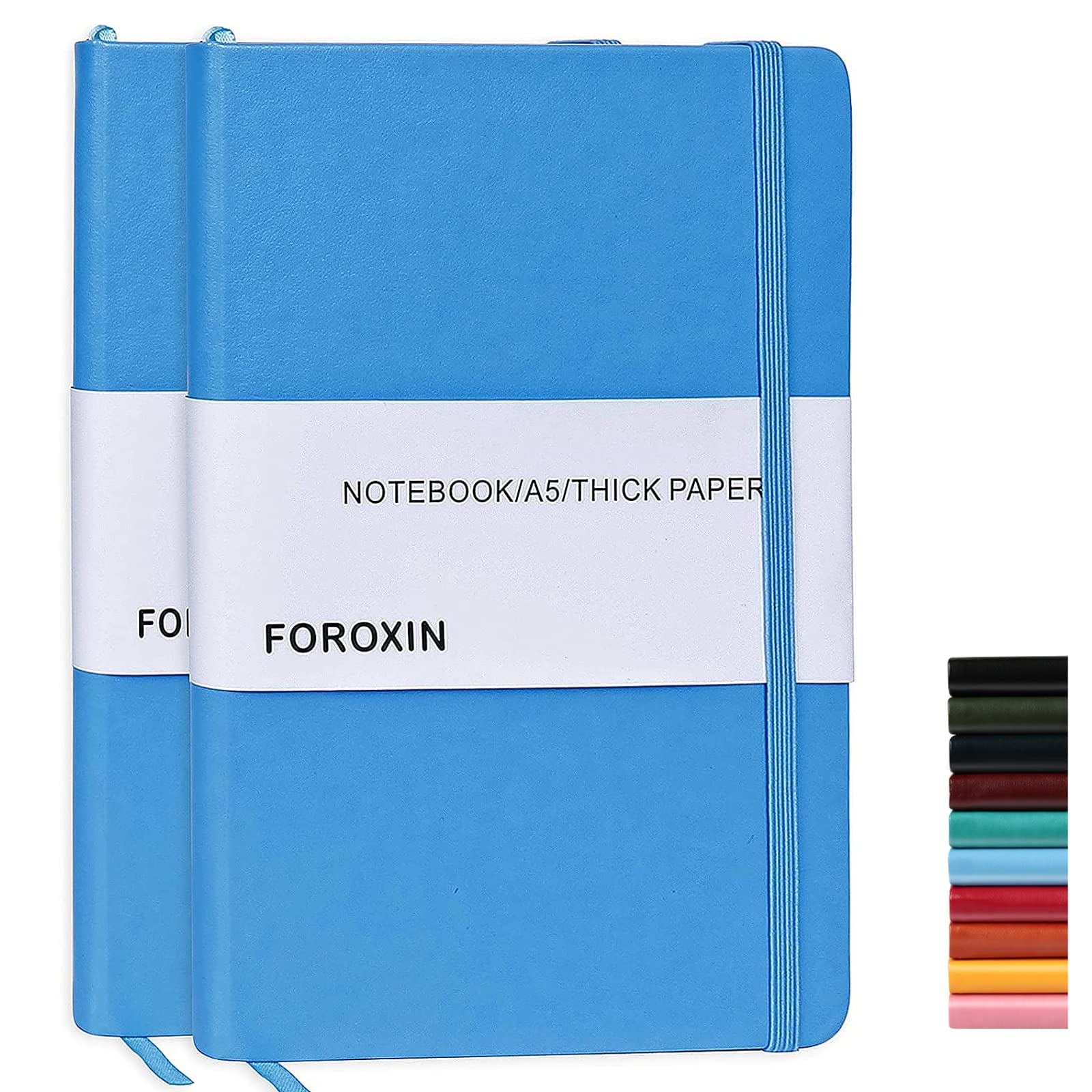 Premium Leather Lined Journal Notebook for Women & Men - 8.3