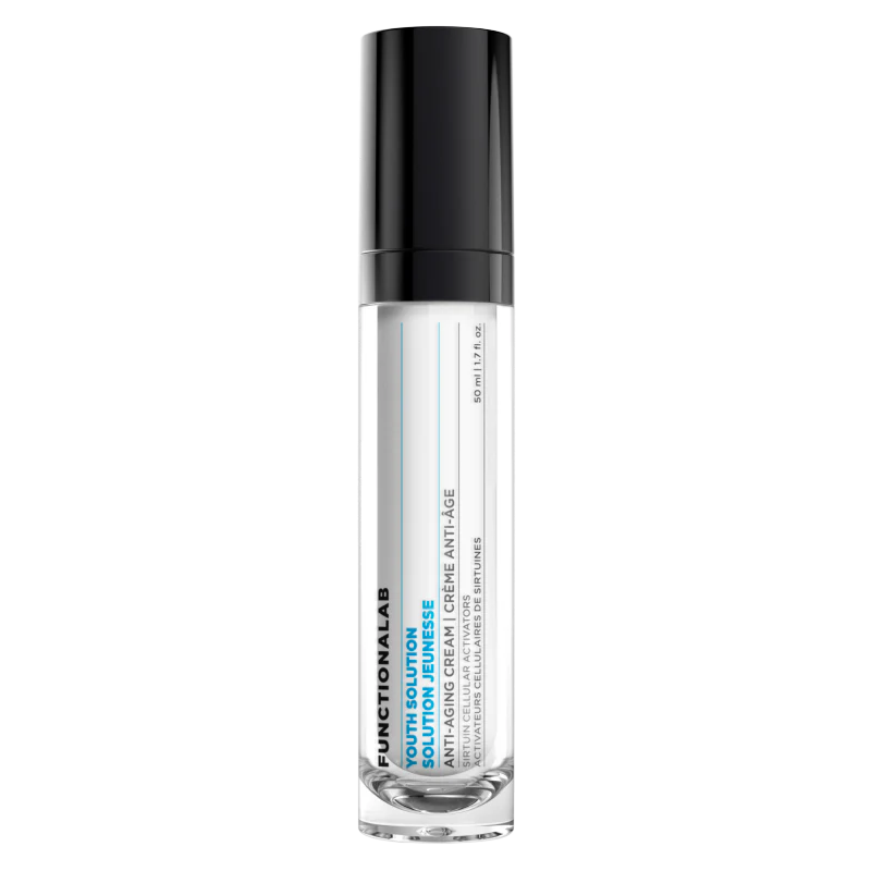 Functionalab Youth Solution 50ml - Anti-Aging Serum for Face & Neck - Reduce Wrinkles & Fine Lines - Hydrating & Firming Skincare Treatment - Perfect for Daily Routine & Night Care