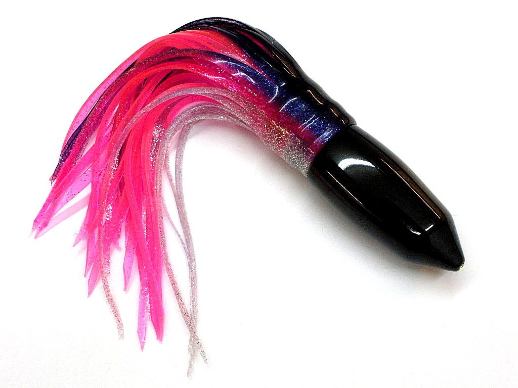 Premium Kona Ahi Bullet XL Saltwater Trolling Lure - Heavy Duty Fishing Lure for Marlin, Tuna, Mahi Mahi & Wahoo - Ideal for Deep Sea Fishing & Offshore Trolling Adventures