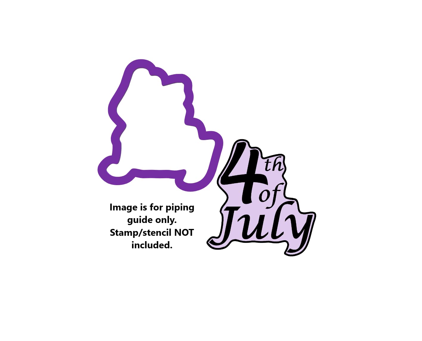 4th of July Patriotic Cookie Cutters - Stainless Steel American Flag & Fireworks Shaped Cookie Molds for Independence Day Baking, Party Decorations & Holiday Desserts
