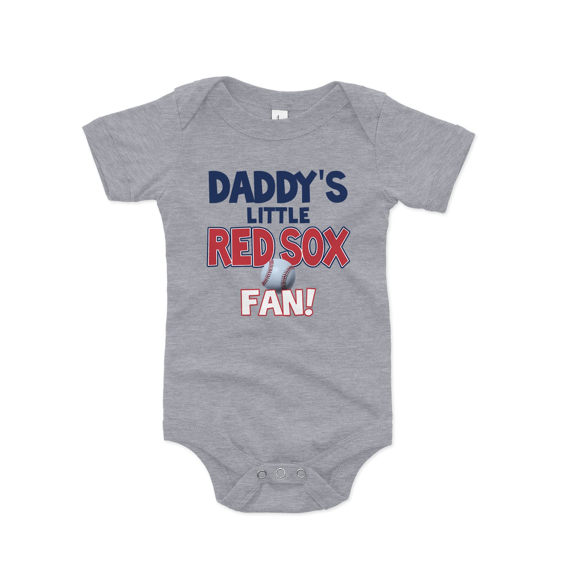 Baby Red Sox Fan Bodysuit - Cute Baseball Outfit for Game Day