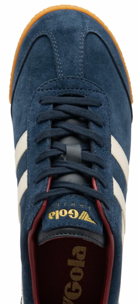 Gola Men's Harrier Blue Sneakers - Lightweight Running Shoes for Men | Casual Walking & Gym Workouts | Comfortable Athletic Footwear for Everyday Wear