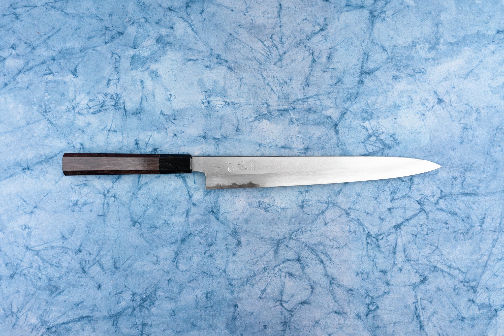 Premium Hatsukokoro Aoichi Damascus Sujihiki Knife 270mm - Japanese High Carbon Steel Chef Knife for Slicing Meat, Sushi & Vegetables - Perfect for Professional Chefs & Home Cooking