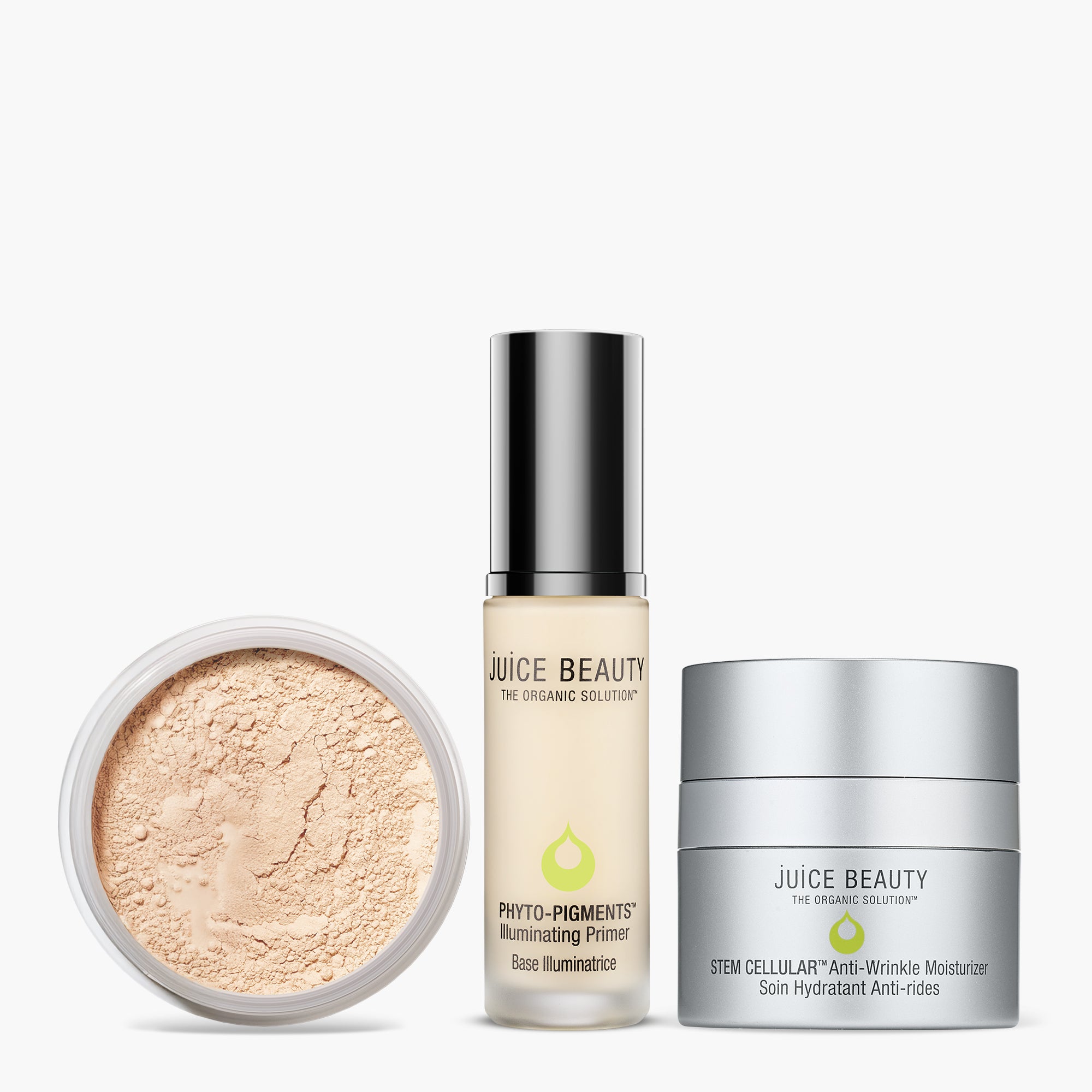 Luminous Skin Trio Set - Brightening Vitamin C Serum, Hyaluronic Acid Moisturizer & Retinol Night Cream for Glowing Skin - Perfect for Daily Skincare Routine & Anti-Aging Treatment