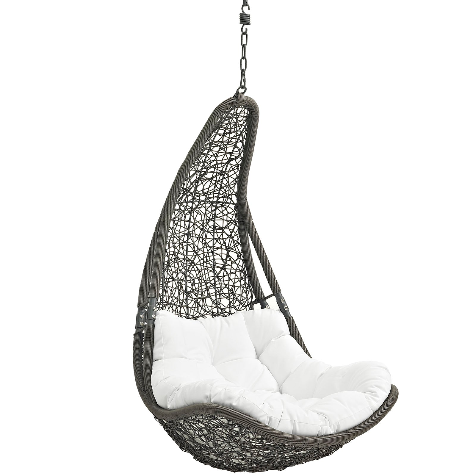 Abate Outdoor Patio Swing Chair with Stand - Hanging Hammock Chair for Garden, Backyard, Porch - Perfect for Relaxing & Lounging