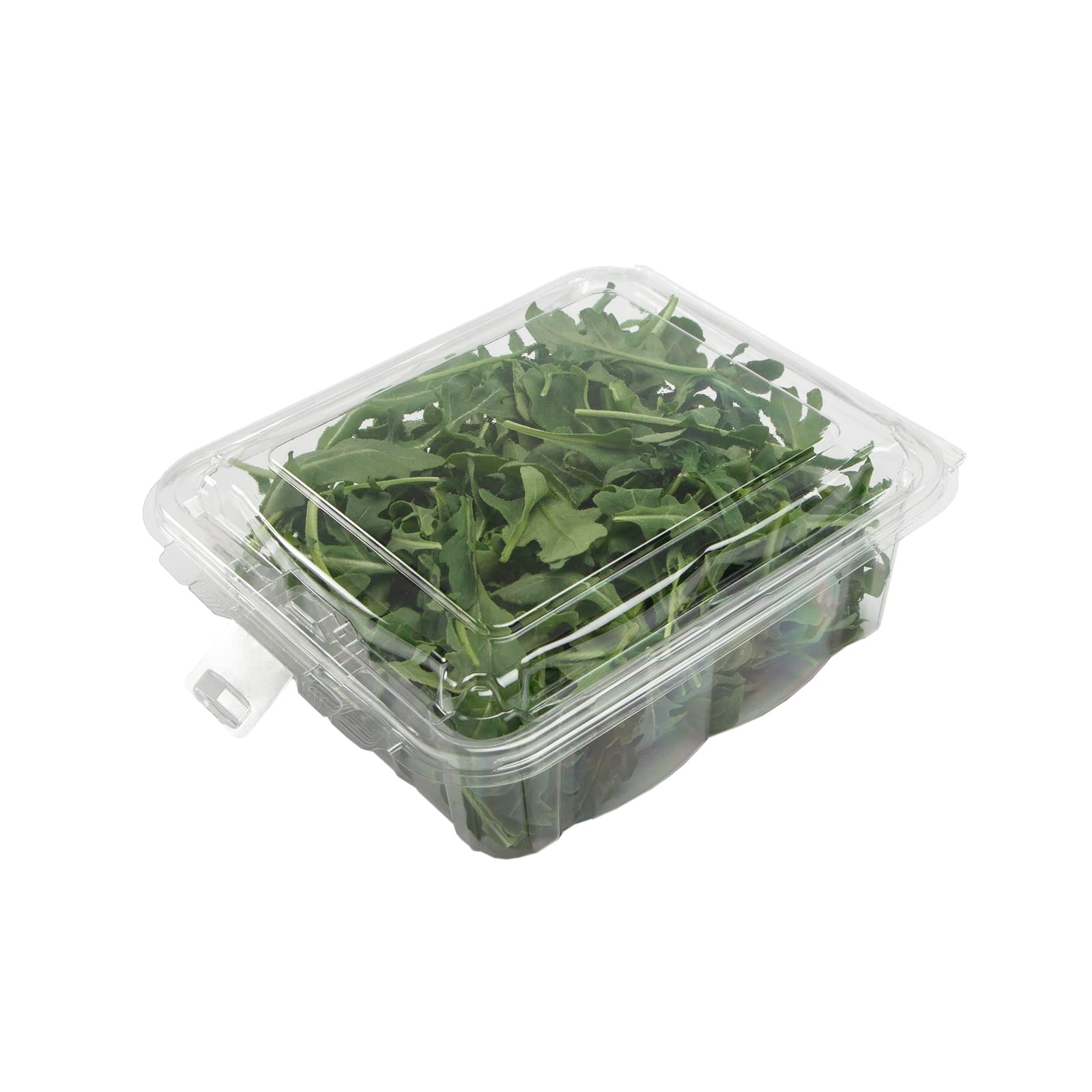Good Natured 48 oz. Plant-Based Clear Food Storage Containers - Pack of 175 BPA-Free Top Seal Clamshell Boxes | Simply Secure™ Multi-Purpose Packaging for Meal Prep, Takeout & Leftovers