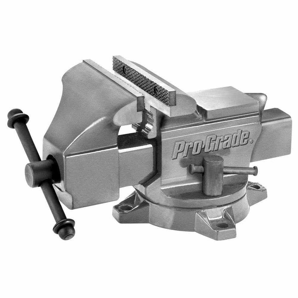 Allied 59111 5-Inch Heavy Duty Workshop Bench Vise - Perfect for Metalworking, Woodworking & DIY Projects in Home Garage or Workshop