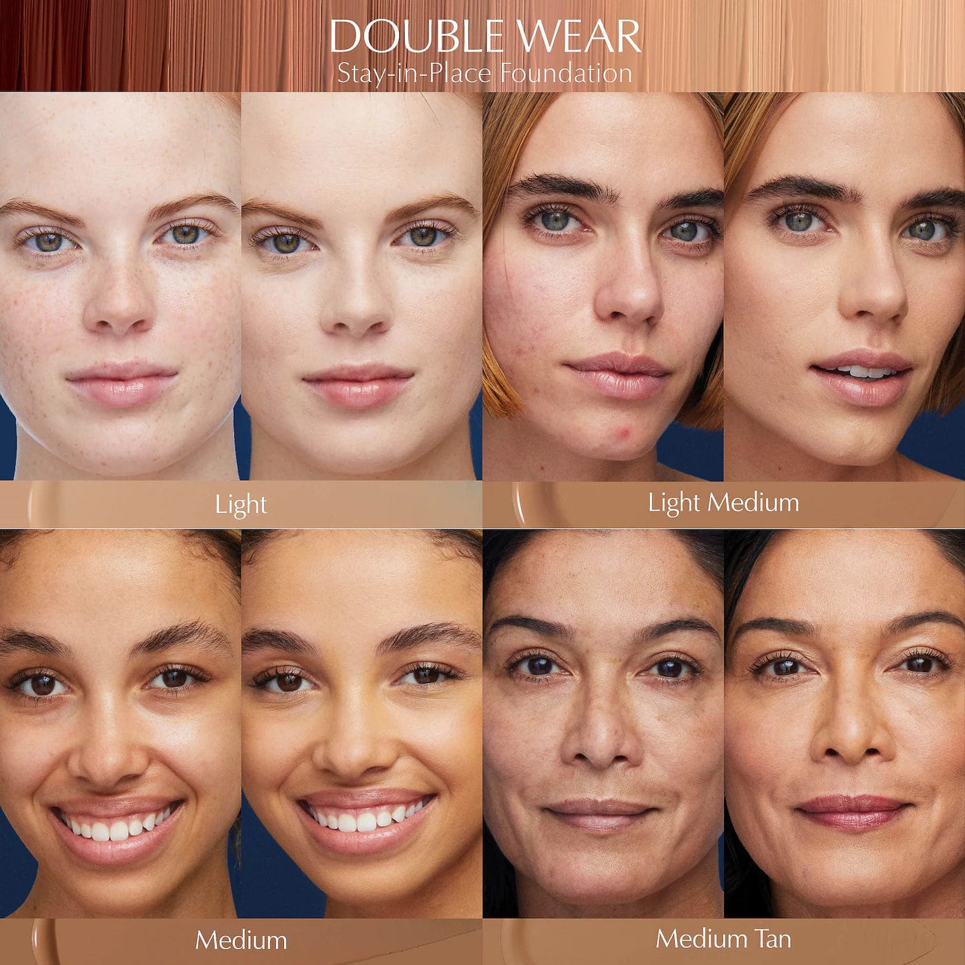 Estée Lauder Double Wear Stay-in-Place Makeup - Long-Lasting Full Coverage Foundation (Multiple Shades) - Perfect for All-Day Wear, Special Occasions & Photography