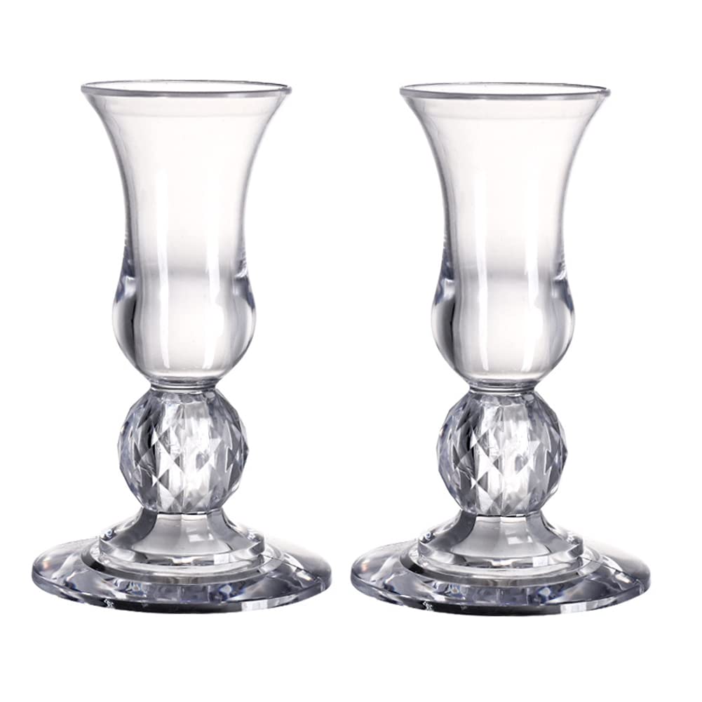 2Pcs Clear Acrylic Fruit Forks & Cup Holder - Cocktail Toothpick Forks for Desserts, Appetizers, Cakes - Perfect for KTV, Bistro, Restaurant, Hotel, Coffee Shop, Bar & Home Parties - Elegant Tableware for Entertaining Guests