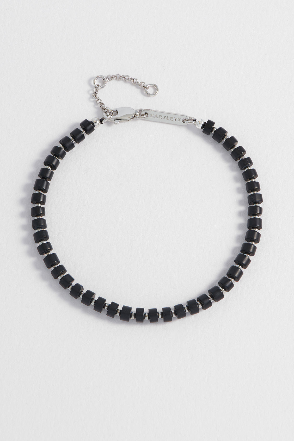 Men's Gemstone Rondelle Bracelet - Natural Stone Beaded Bracelet for Men - Perfect for Gifts, Meditation & Spiritual Healing