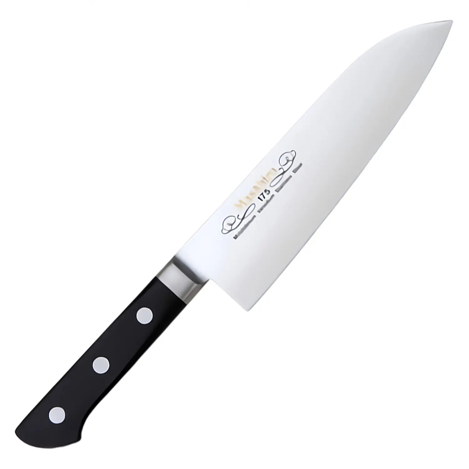 Masahiro MV Molybdenum Vanadium Stainless Steel Santoku Knife 7