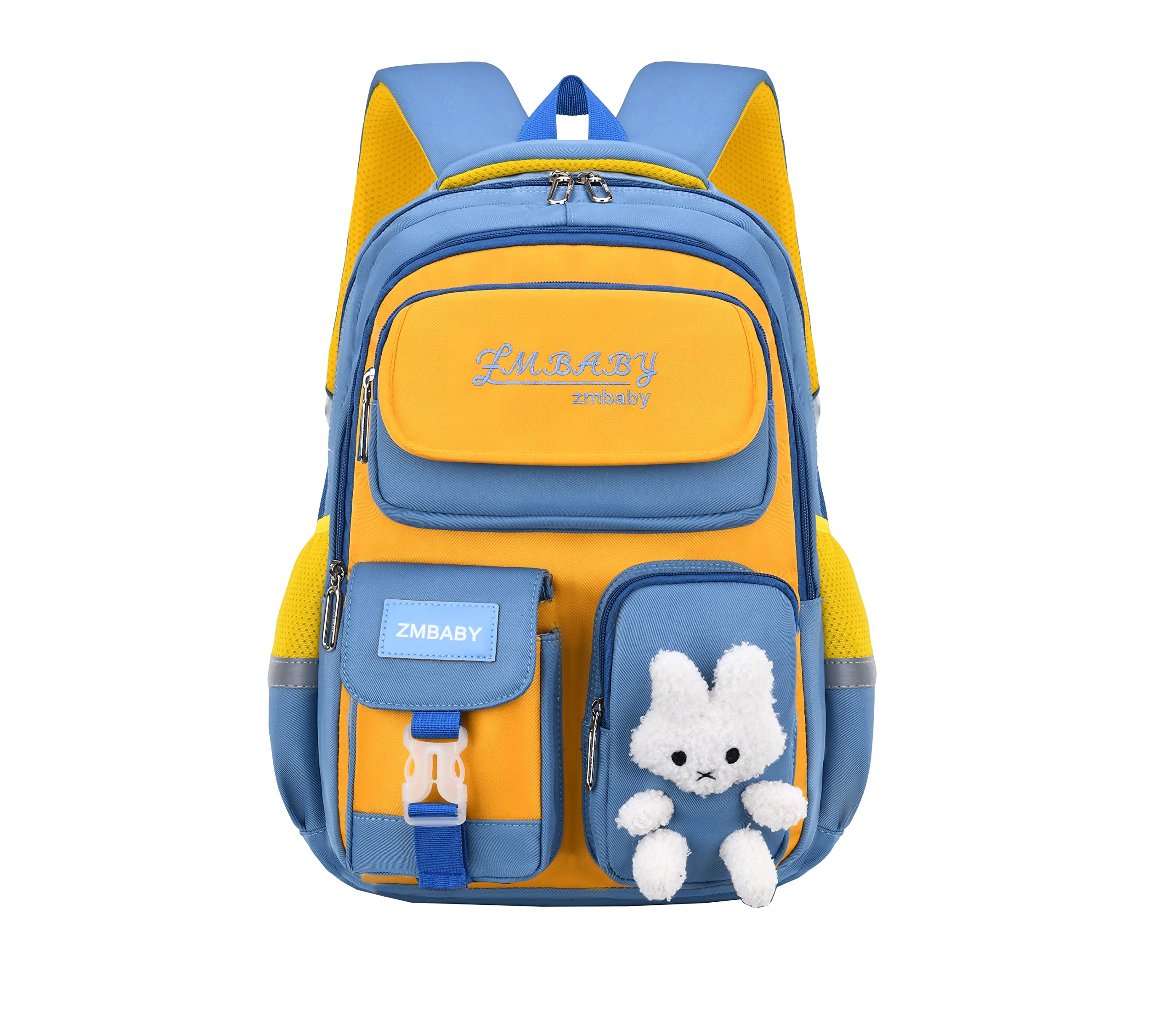 Stylish Blue Backpack Purse for Women & Girls - Fashionable Cute School Bag, Travel Daypack, Work Commuter Backpack for Daily Use